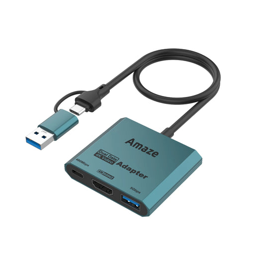 AMAZE A315 Type C + USB To HDMI4K@60Hz+USB3.0+Type C