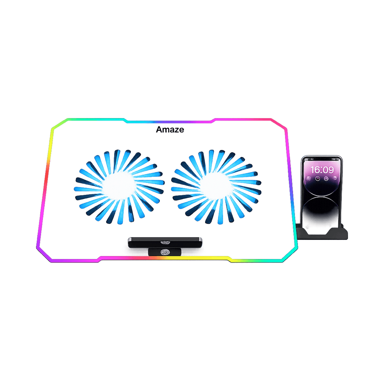 AMAZE A505 Laptop RGB Cooling Stand (2 Big Fans)