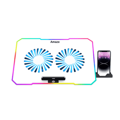 AMAZE A505 Laptop RGB Cooling Stand (2 Big Fans)