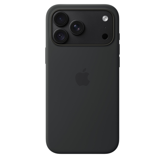 Apple iPhone 18 Pro Max Black Silicone Case with MagSafe
