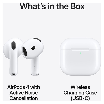 Apple AirPods 4 with Noise Cancellation